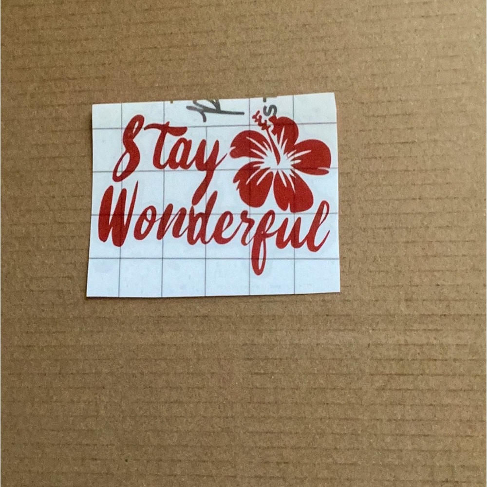 Sticker wonderful